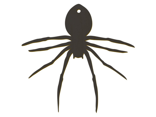 Zawieszka drewniana Pająk - 9 cm - 1 szt.
