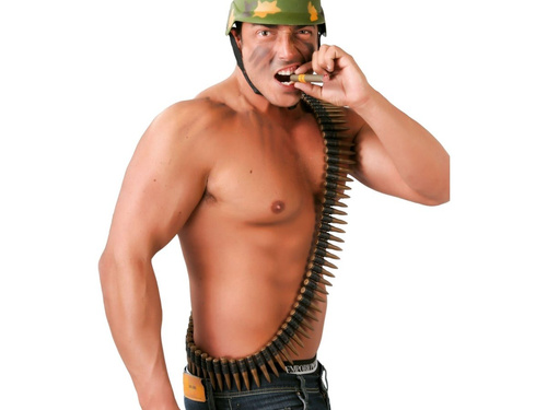 Pas z nabojami - 140 cm