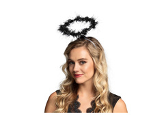 Opaska na głowę aureola czarna