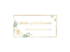 Naklejki na pudełka na ciasto - 30 szt.