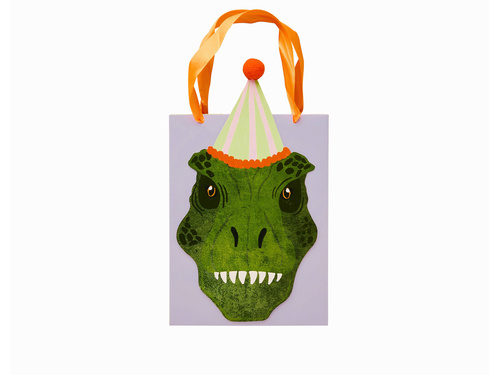 Torebki papierowe Dinozaury T-Rex - 5 szt.