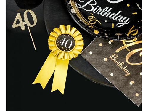 Kotylion 40 złoty - 1 szt.