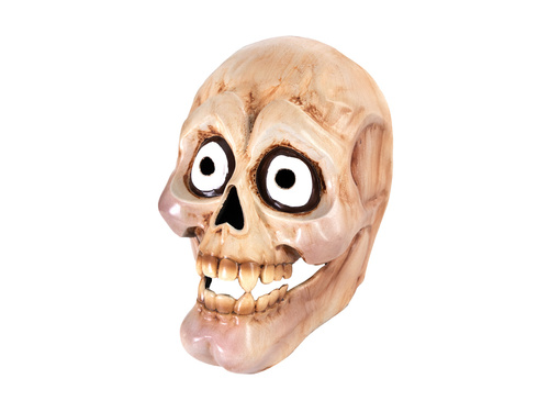 Maska Czaszka na Halloween - 22x28,5 cm - 1 szt.