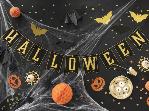 Baner Happy Halloween - 250 cm - 1 szt.