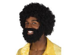 Peruka Rasta z brodą - 1 szt.
