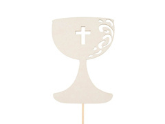 Topper na tort Kielich z beermaty - 1 szt.