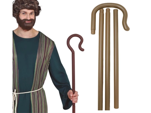 Pastorał Świętego Mikołaja - 150 cm - 1 szt.