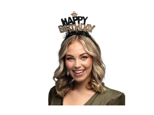 Opaska na głowę „Happy Birthday”