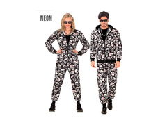 Strój imprezowy - czaszki (dres skulls)