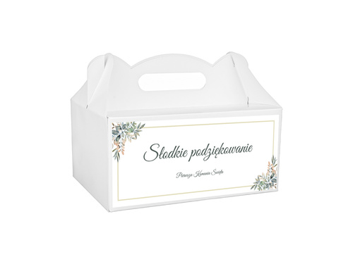 Naklejki na pudełka na ciasto - 8 szt.