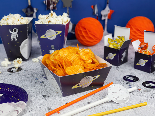 Pudełka na chipsy Kosmos - 4 szt.