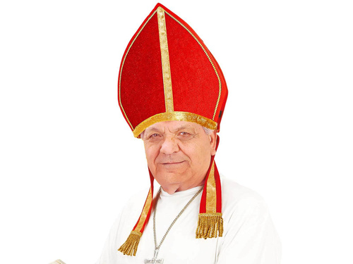 Czapka biskupa Mitra - 1 szt.