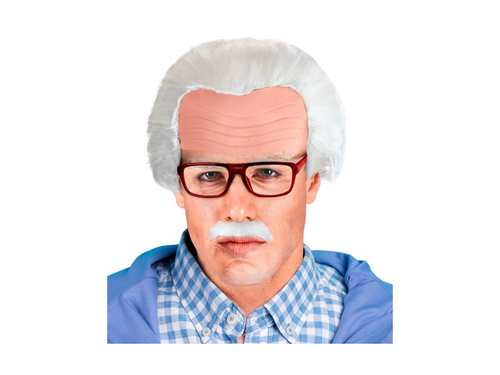 Nakrycie głowy Dziadka z wąsami i okularami