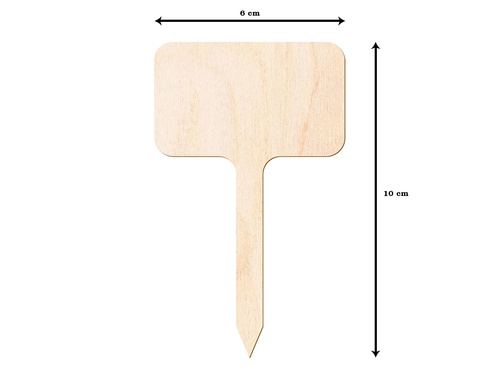 Tabliczki do oznaczania roślin - 50 szt.