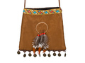 Brązowa torebka indiańska - 1 szt.