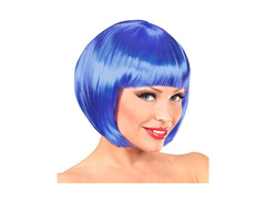 Niebieska peruka Chanel