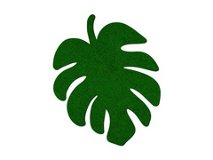 Podstawka pod talerz - liść Monstery - 38 cm - 1 szt.