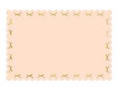 Obrus urodzinowy Kokardki - 120 x 180 cm - 1 szt.