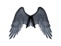 Skrzydła anioła popielate - 95 x 75 cm - 1 szt.