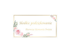 Naklejki na pudełka na ciasto - 30 szt.