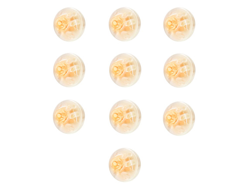 Diody LED do balonów pomarańczowe - 10 szt.