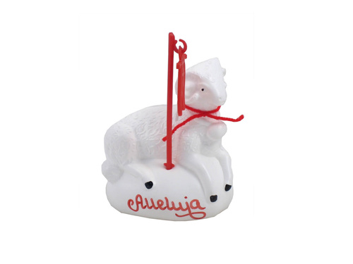 Baranek wielkanocny - 9 cm - 1 szt.