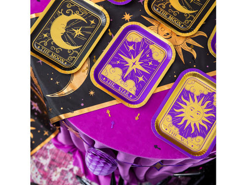 Talerzyki papierowe Karty - 20 x 15 cm - 6 szt.