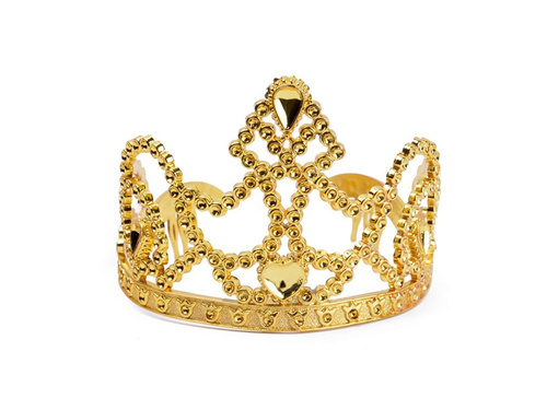 Tiara Księżniczki złota - 1 szt.