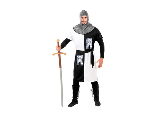 Strój Średniowieczny wojownik biały