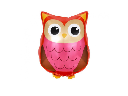 Balon foliowy Sówka - 40x35 cm - 1 szt.