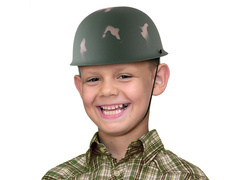 Hełm żołnierza dla dziecka - 1 szt.