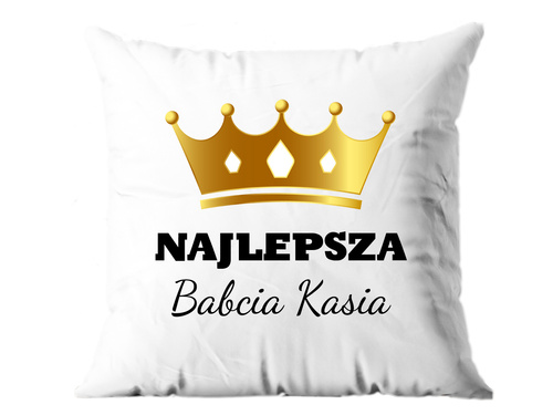 Poszewka personalizowana na dzień babci - 1 szt.