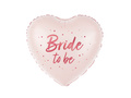 Balon foliowy serce Bride to be - 45 cm - 1 szt.