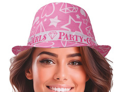 Kapelusz Party Girls różowy - 1 szt.