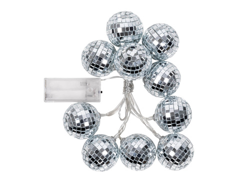 Lampki Kule Dyskotekowe LED Disco - 140 cm - 1 szt.