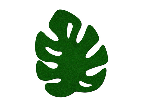 Podstawka pod talerz - liść Monstery - 36 cm - 1 szt.