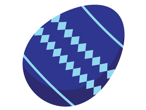 Girlanda Pisanki ze wzorkami na Wielkanoc - 5 m