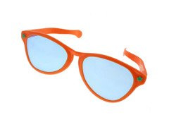Okulary Jumbo pomarańczowe - 1 szt.