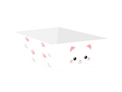 Pudełka na chipsy Słodki Kotek - 4 szt.