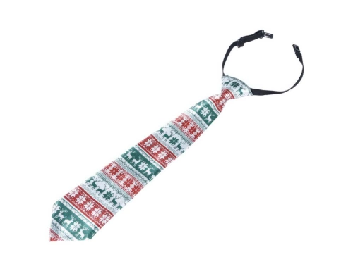 Krawat świąteczny na Boże Narodzenie