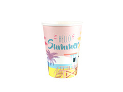 Kubeczki Hello Summer - 270 ml - 10 szt.