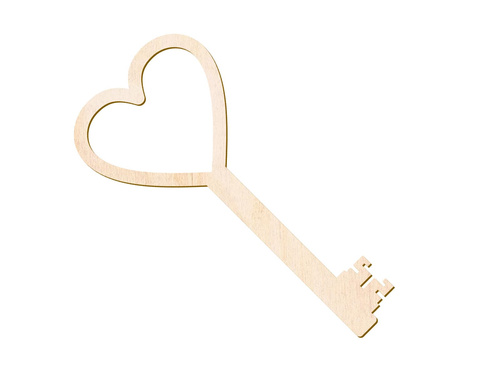 Klucz do wróżb z wosku - 27 cm - 1 szt.