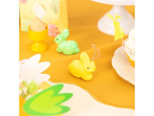 Zawieszki króliczki - 6,5 cm - 4 szt.