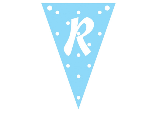 Baner flagi personalizowany na roczek chłopca - 5 m