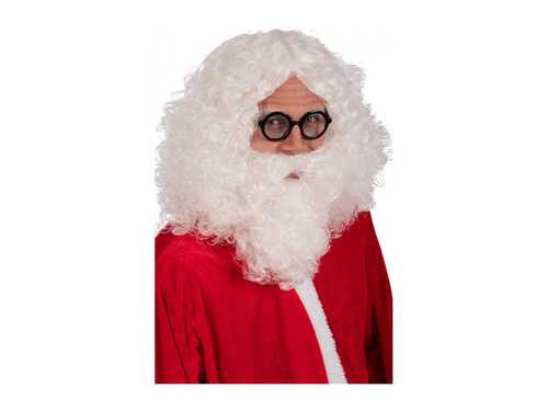 Peruka Mikołaja z brodą