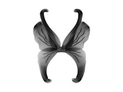 Czarne skrzydła 95×110 cm