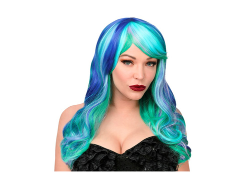 Peruka Leia Dream Hair niebiesko-turkusowa