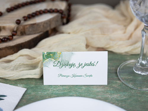 Winietki składane na I Komunię Świętą - 10 szt.