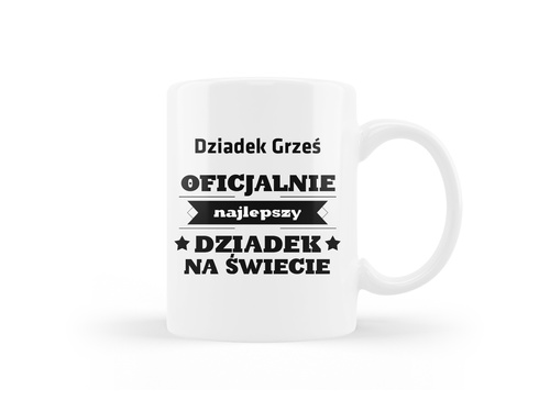 Kubek personalizowany na dzień dziadka - 330ml