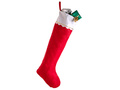 Skarpeta na prezenty czerwona - 120 cm - 1 szt.